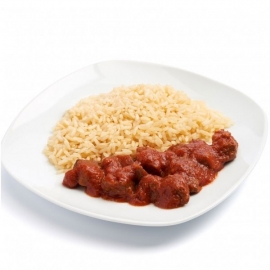 Veau à la tomate et son riz - 290g