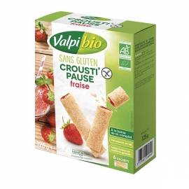 Crousti Pause Fraise (125g) - VALPIBIO