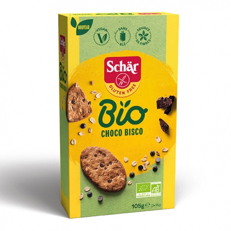 Biscuits Choco Bisco Bio sans gluten - SCHAR