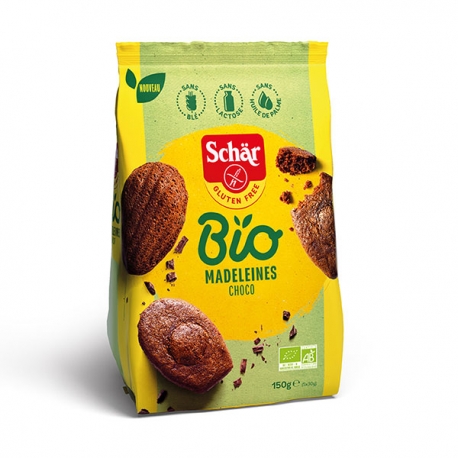Madeleines Choco Bio sans gluten - SCHAR