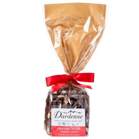 Croquants Chocolat noir, Amandes, Cranberries, Noisettes (180g) - DARDENNE