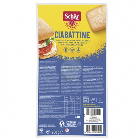 Ciabattine - Schar sans gluten