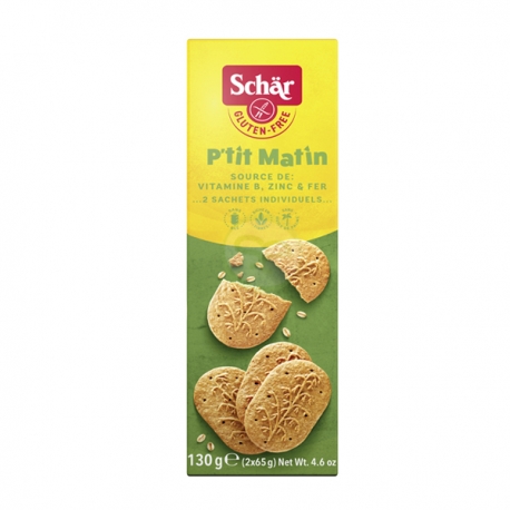 P'tit Matin - Biscuit à l'Avoine sans gluten (130g) - SCHAR