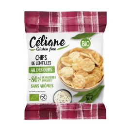 Chips ail des ours Céliane  Biscuits apéritif sans gluten