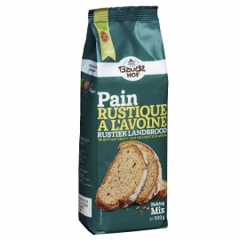 Mix Bio pour Pain Rustique à l'Avoine Sans Gluten (500g) - BAUCKHOF