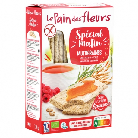 ALLERGO Crac'form tartines croustillantes sans gluten sans lactose