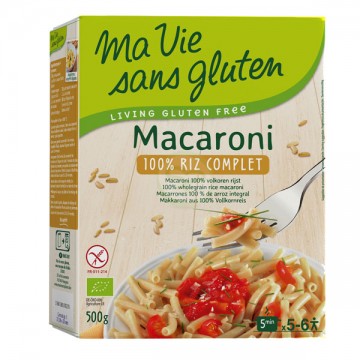 Macaroni 100% Riz Complet...