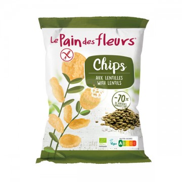 Chips Bio Lentilles Oignon (50g) - LE PAIN DES FLEURS