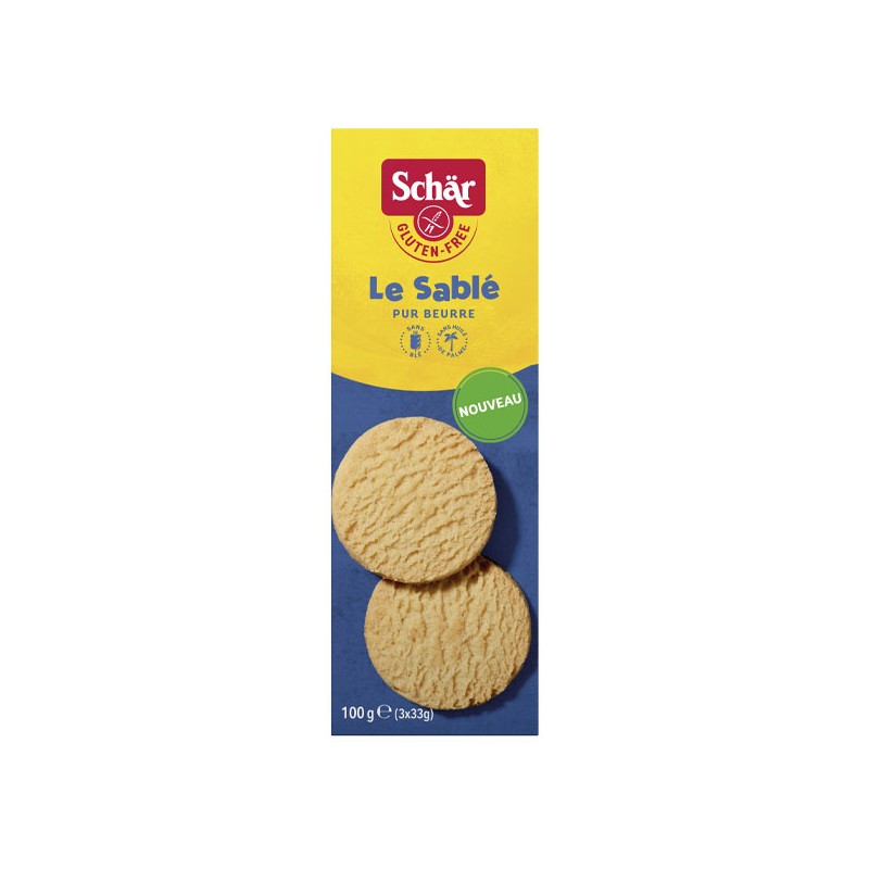 Le sablé pur beurre Schar  Gâteaux & biscuits sans gluten