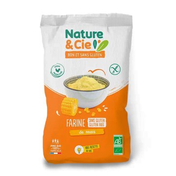 Farine de maïs bio (500g) -...