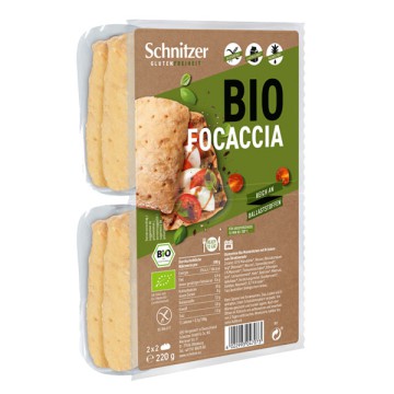 Focaccia x4 (220g) - SCHNITZER