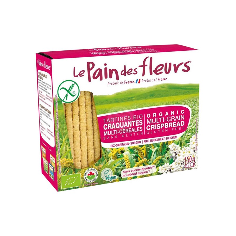 Tartines Crac'Form Gerble sans gluten et sans lactose